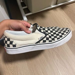 Vans Checkerboard Slip Ons